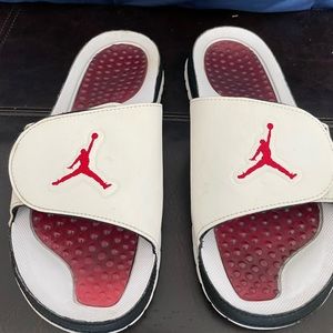 Air Jordan 4 Sandals (size 10)